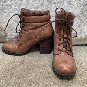 Steve Madden heeled hiking boot